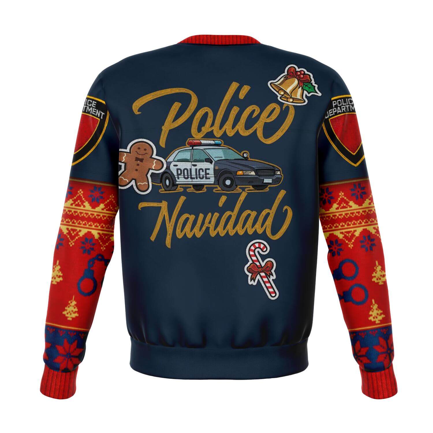 Police-Fun-Xmas-sweatshirt-back