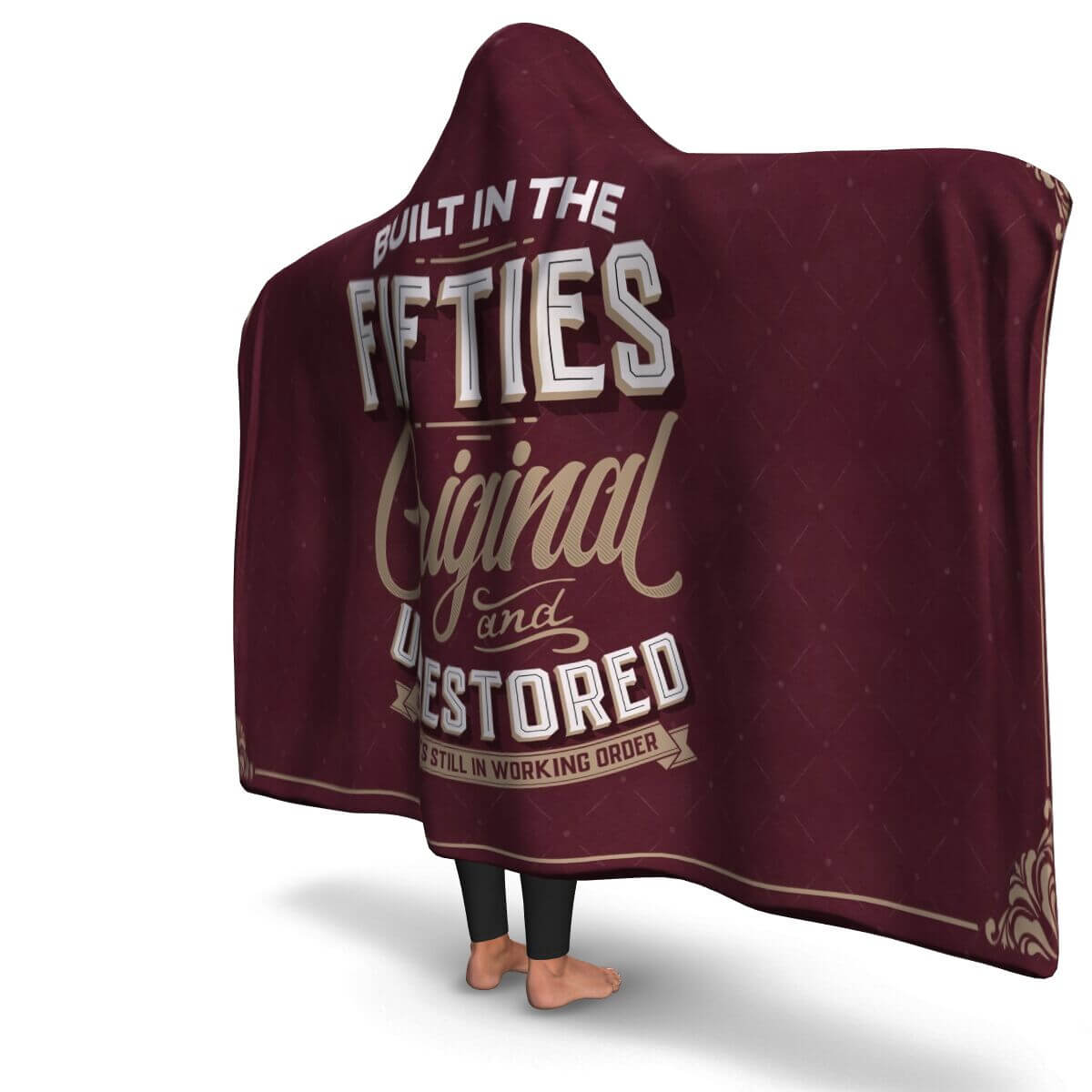 Fifties Original - Hooded Blanket - right