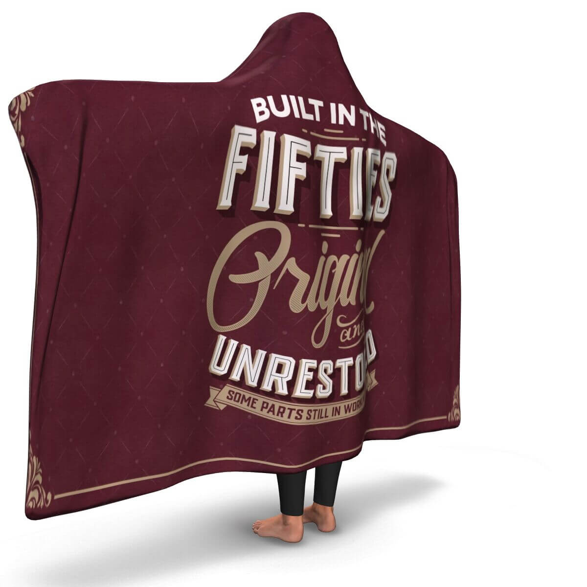 Fifties Original - Hooded Blanket - left