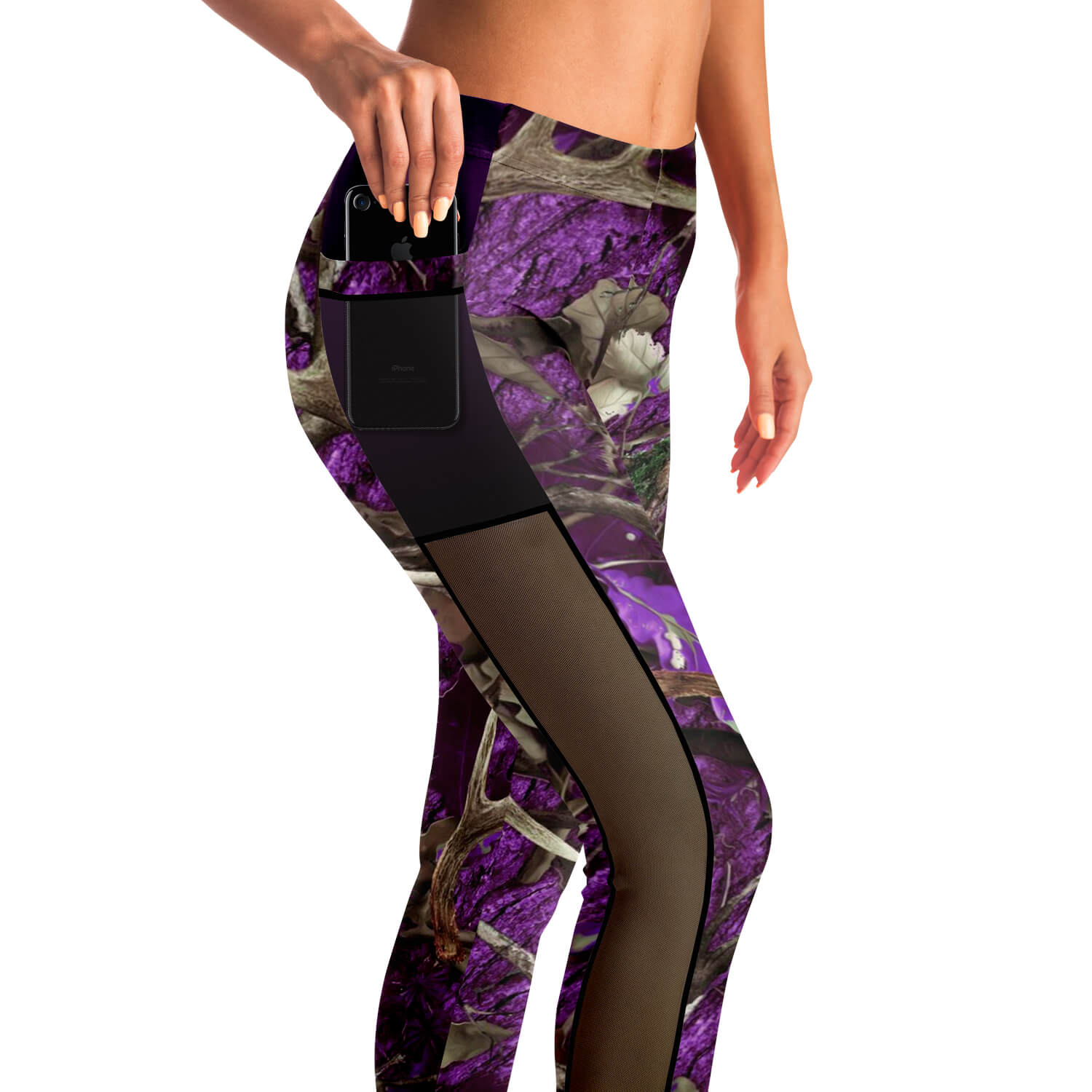 purple-hunting-mesh-pocket-leggings-black-mesh-closeup
