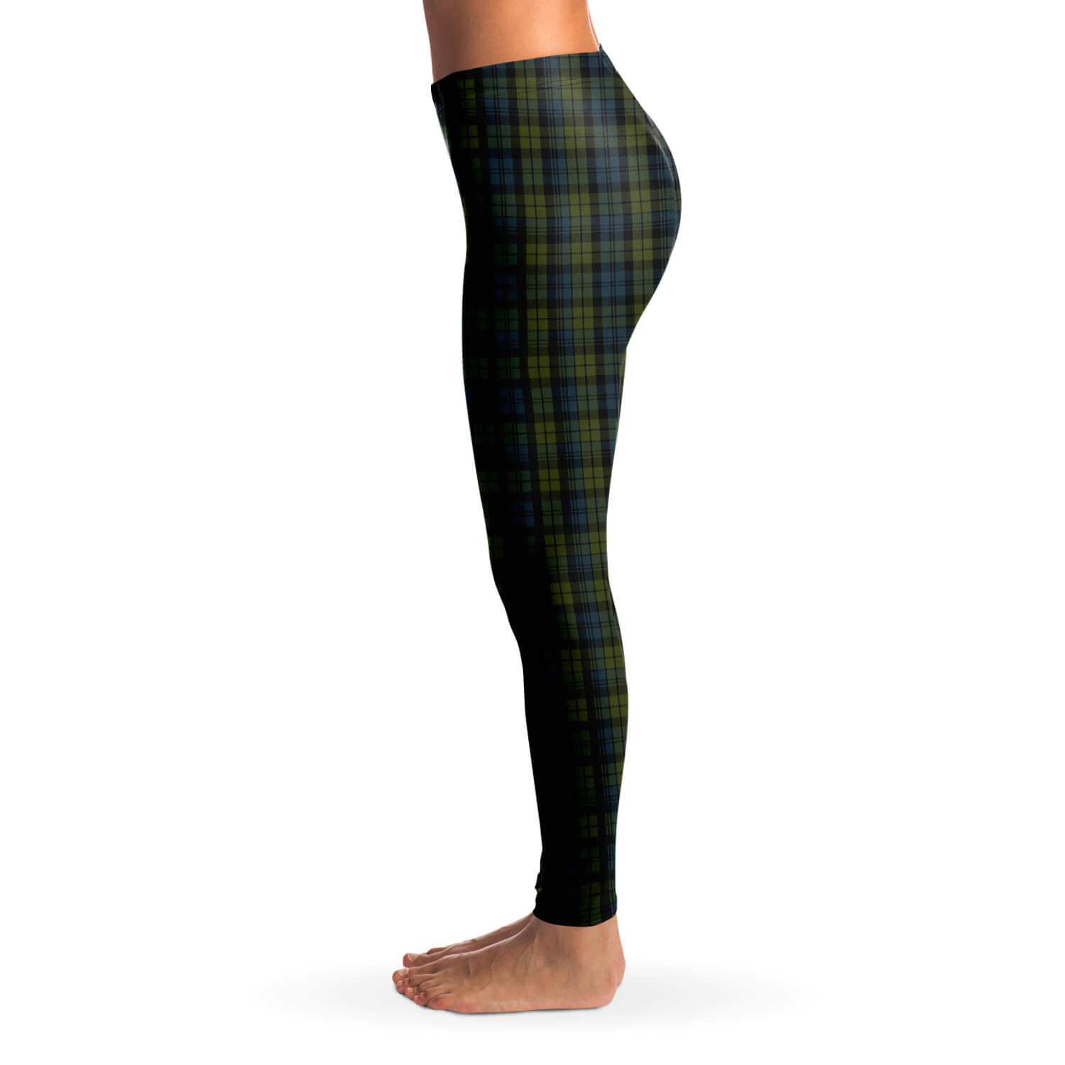 Campbell-Tartan-Athletic-leggings-left