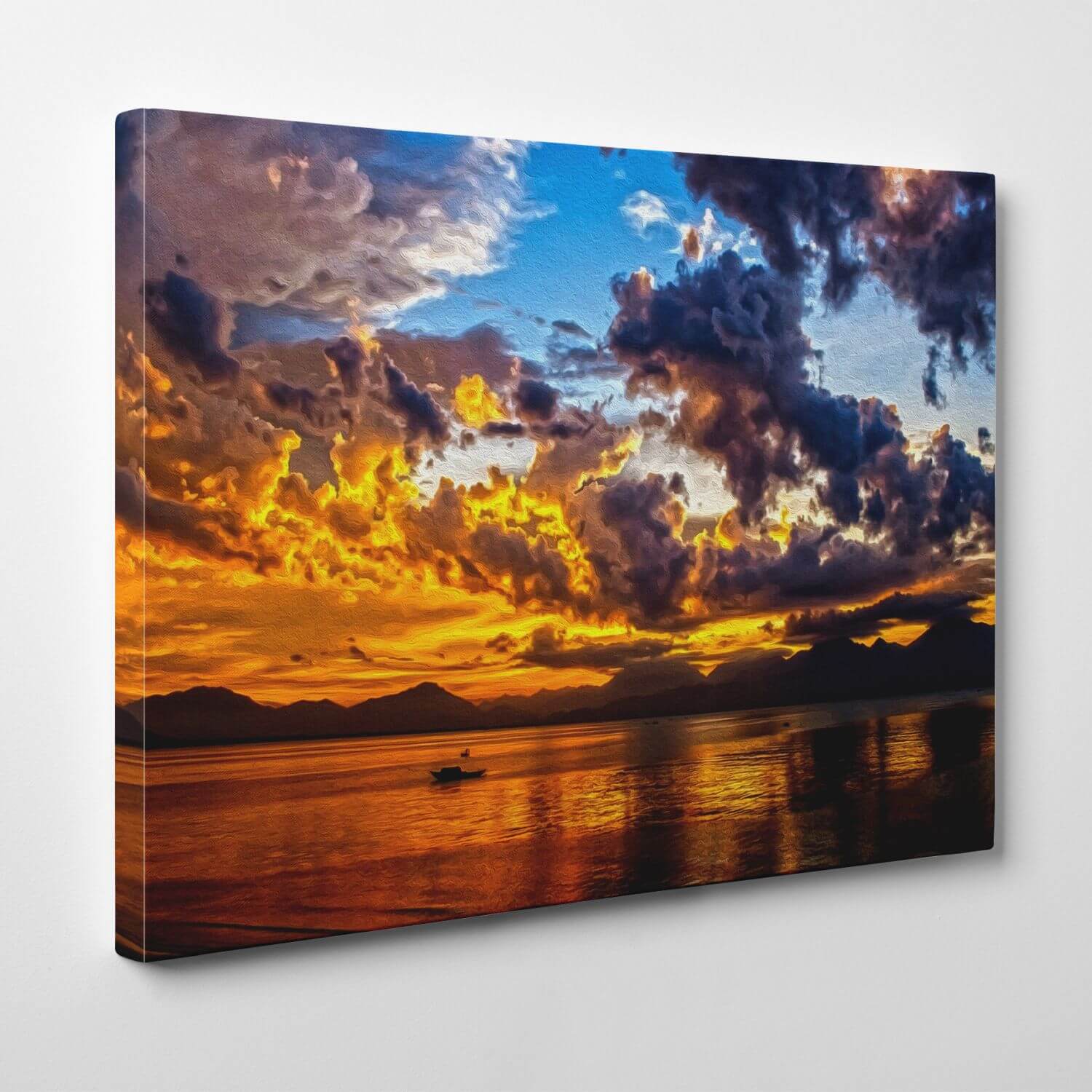 Canvas-Wall-Art-Boats-Sunset-1500