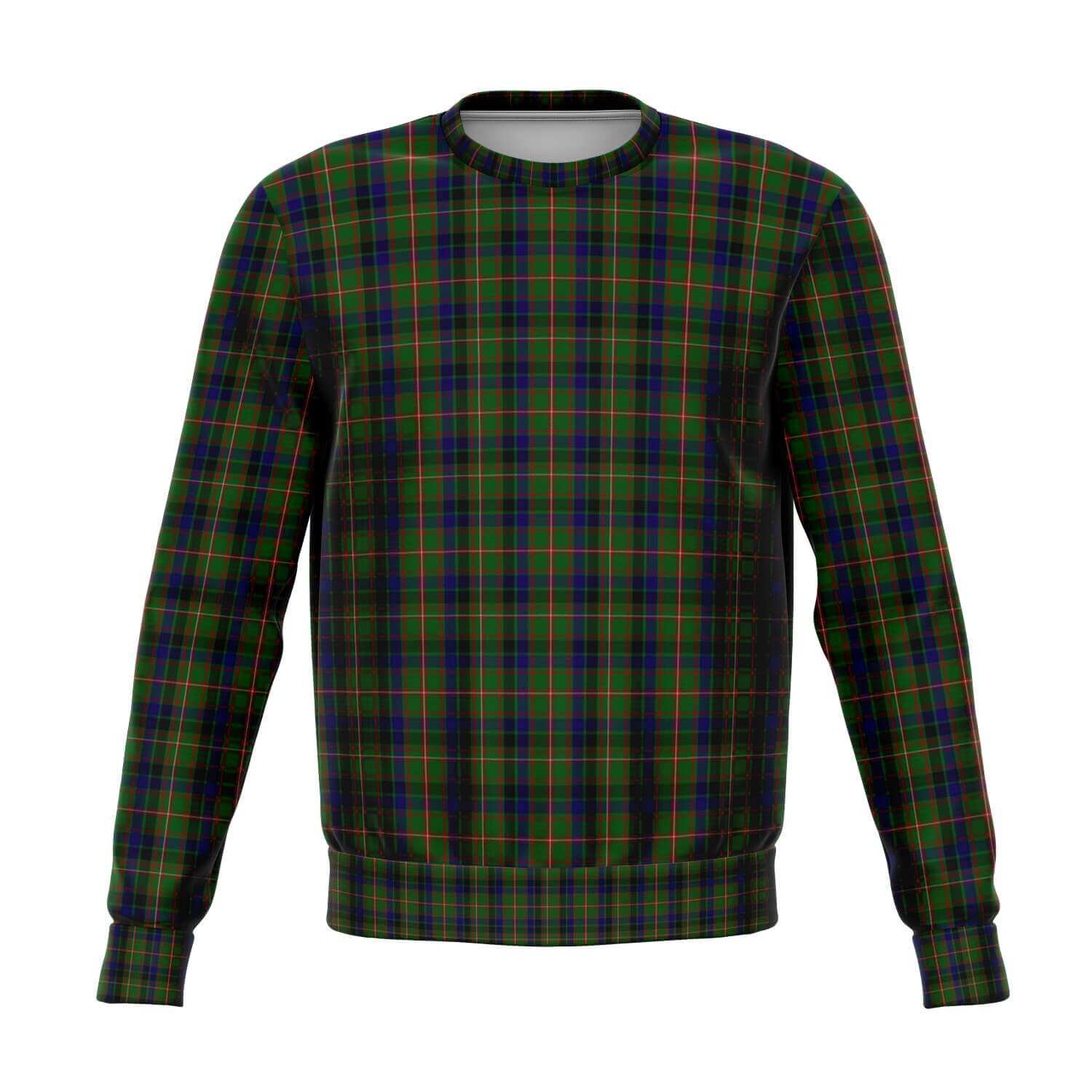 Reid-Green-Tartan-sweatshirt-front