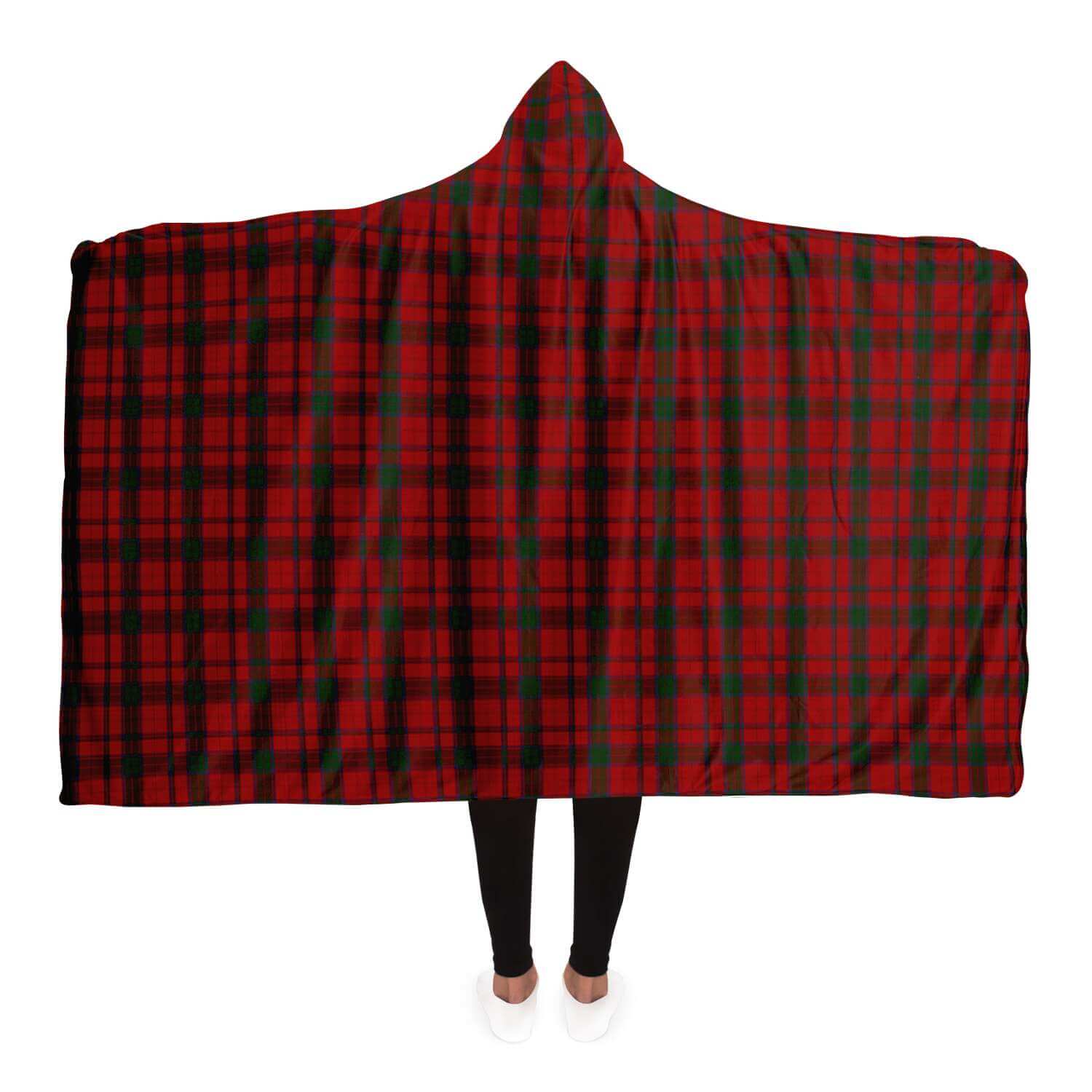 Robertson Tartan Hooded Blanket
