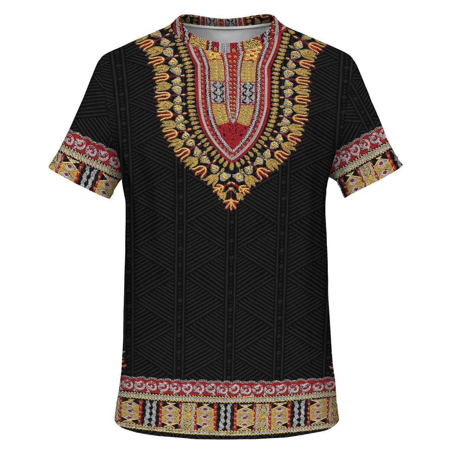 Dashiki-African-Pattern-T-Shirt-neutral-front