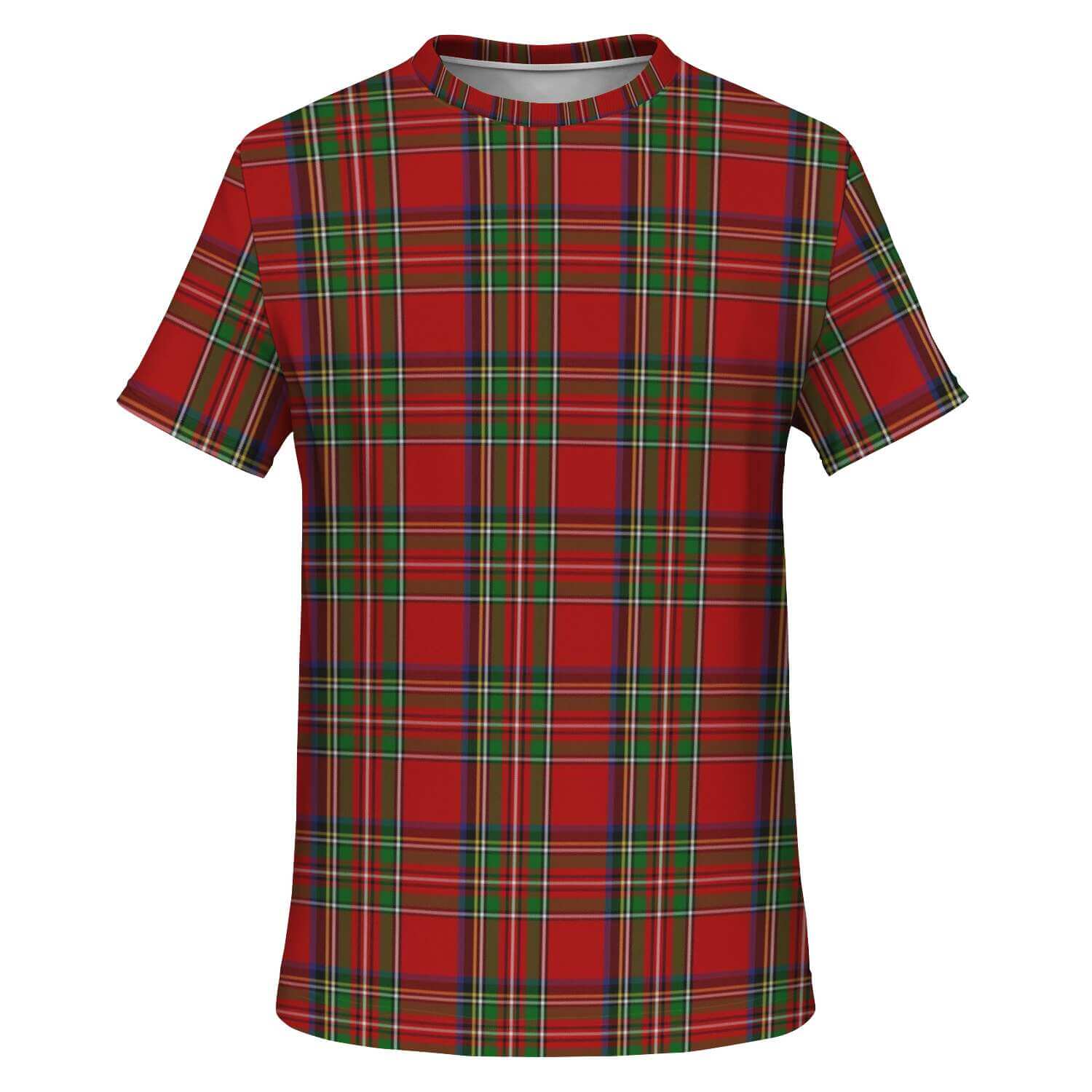 Royal-Stewart-Tartan-T-shirt-neutral-front
