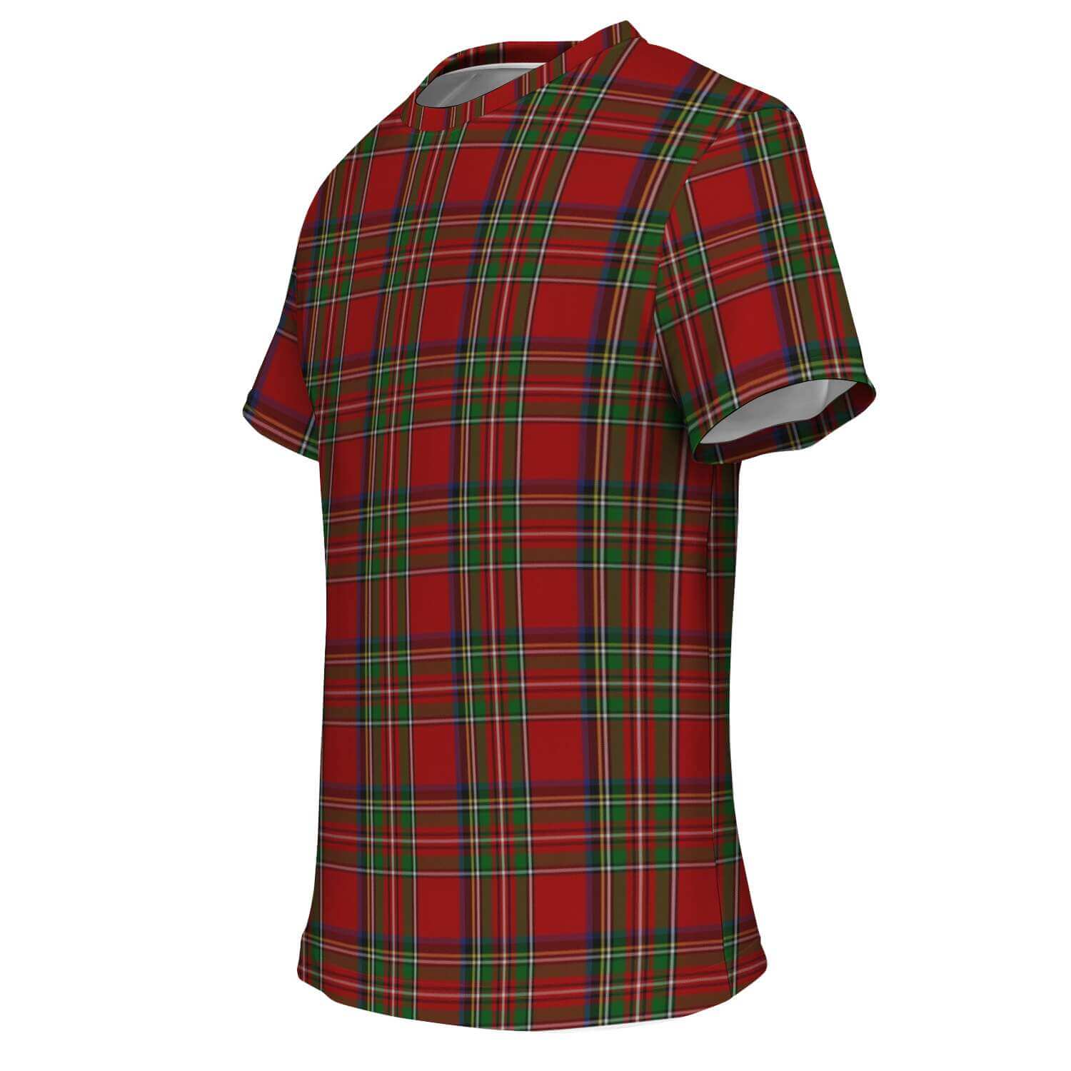 Royal-Stewart-Tartan-T-shirt-neutral-side2