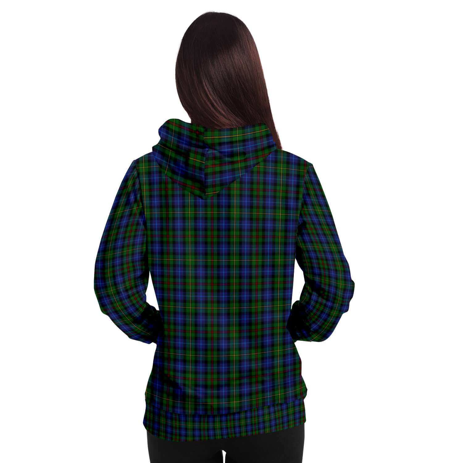 Smith-Tartan-Athletic-or-Fashion-Pullover -Hoodie-back_down