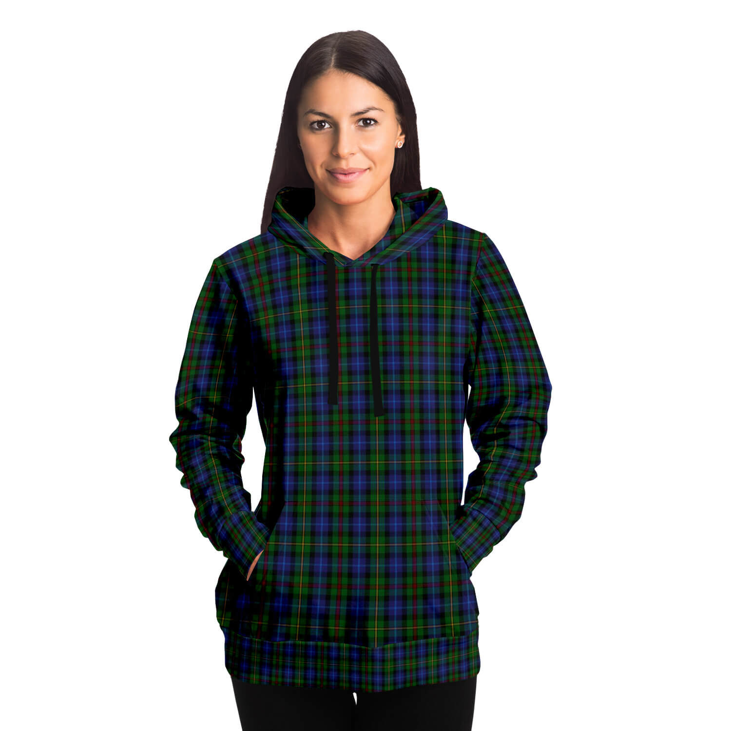 Smith-Tartan-Athletic-or-Fashion-Pullover -Hoodie-front_down