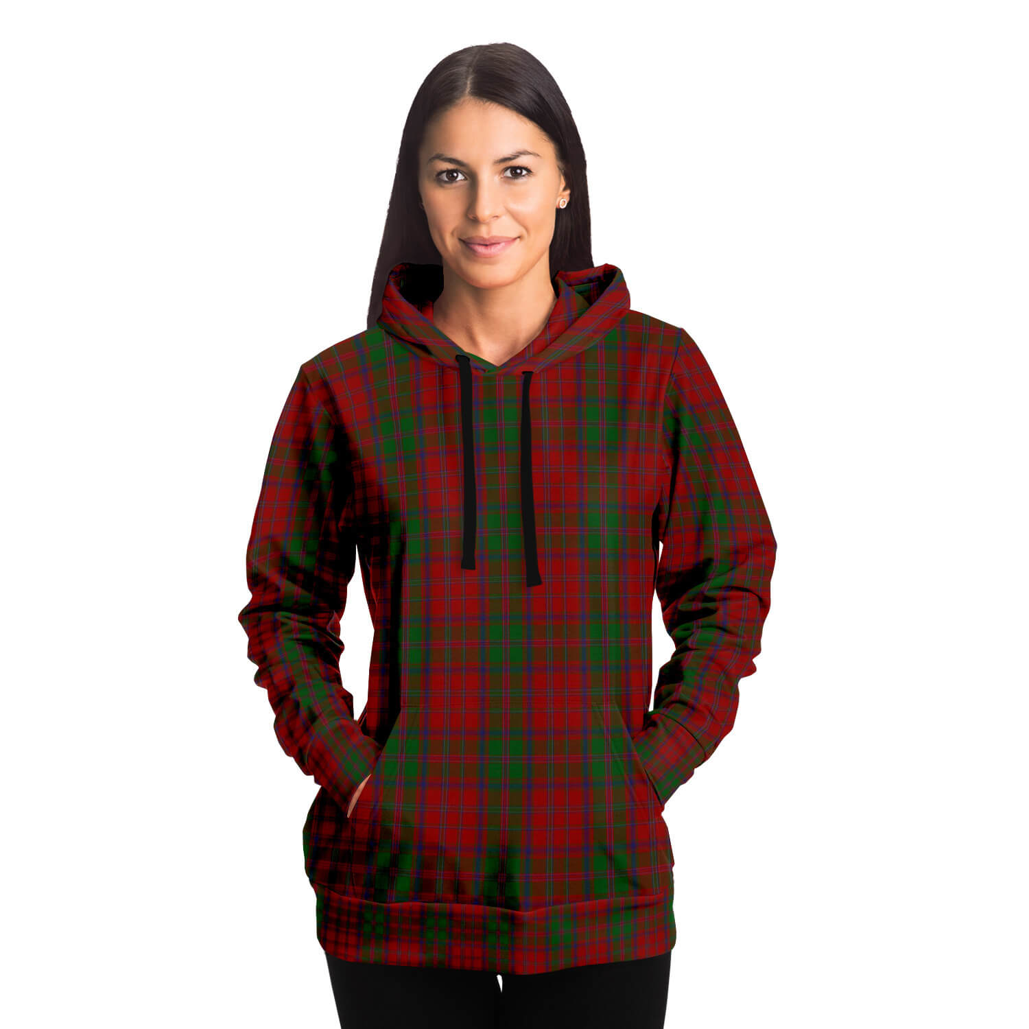 Stewart-Of-Appin-Tartan-Athletic-or-Fashion-Pullover -Hoodie-front_down