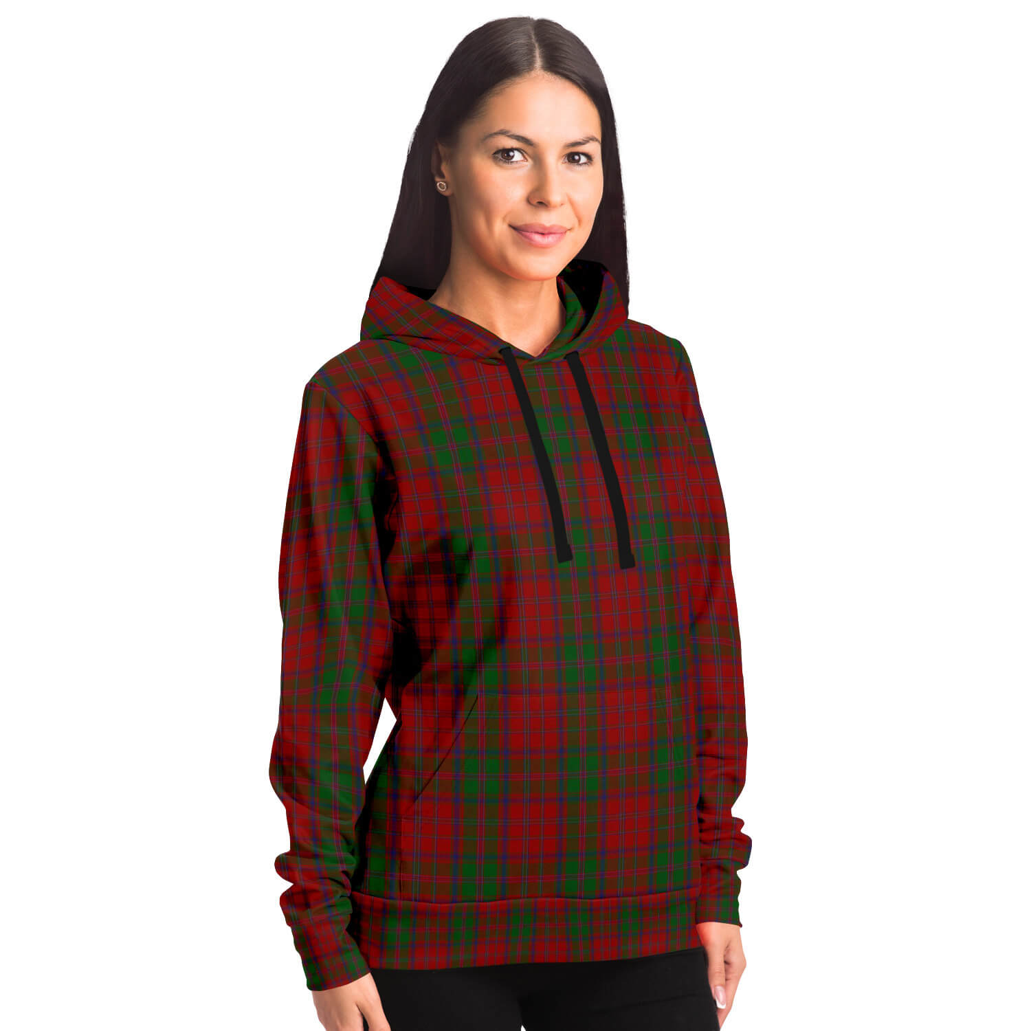Stewart-Of-Appin-Tartan-Athletic-or-Fashion-Pullover -Hoodie-right_down