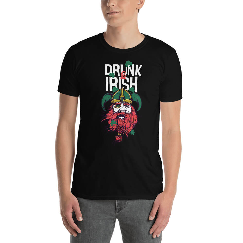 Drunk-and-Irish-Gildan64000-unisex-basic-softstyle-t-shirt-black-front-602cffcbb6f1c