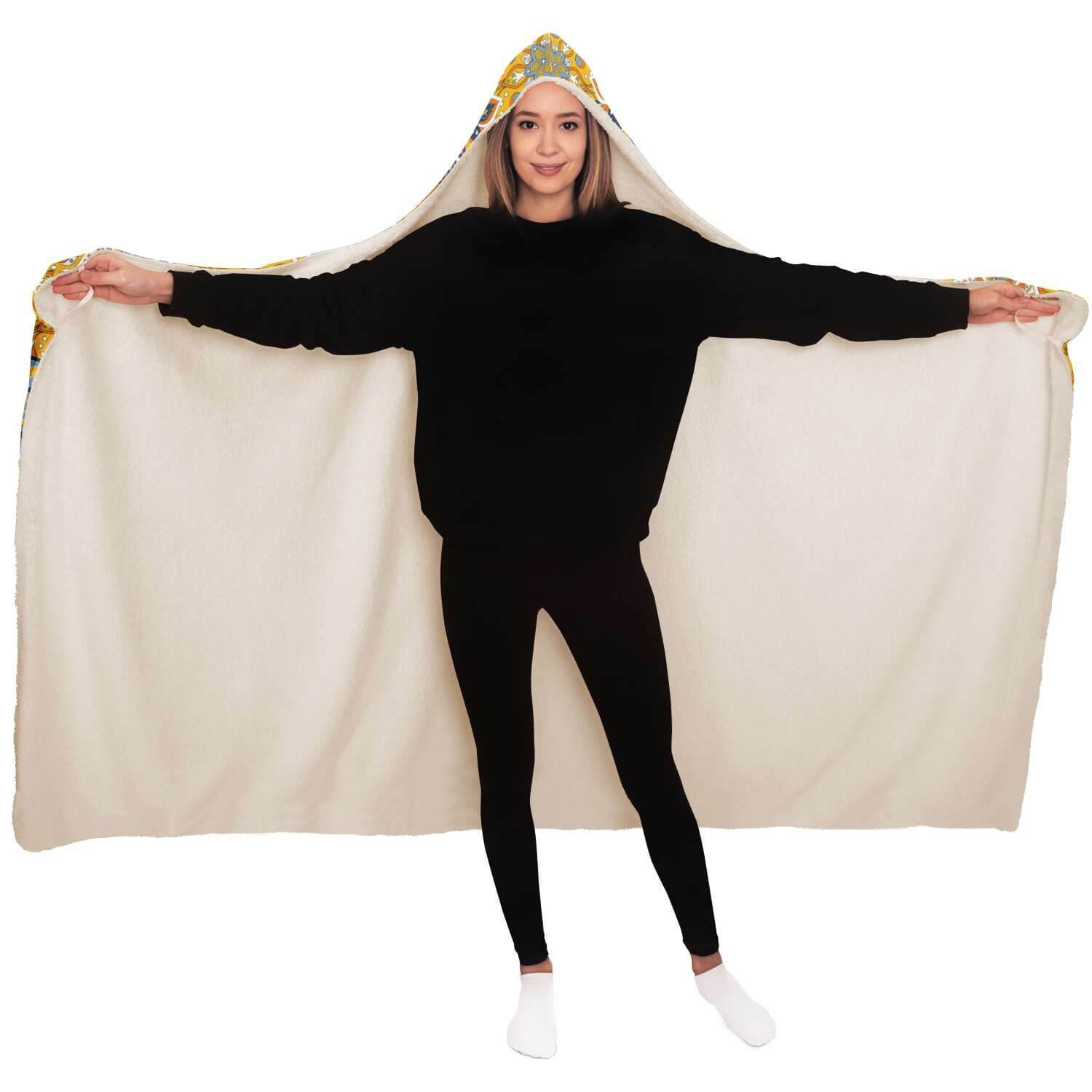 Mandala Hooded Blanket