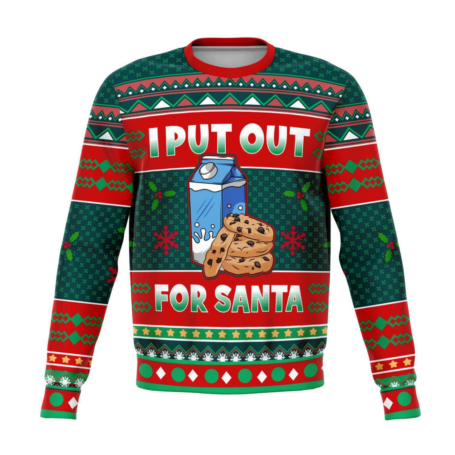 I-put-out-for-Santa-Athletic-Fashion-sweatshirt