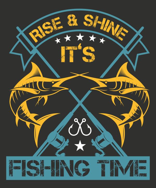 Fishing T-Shirt - Gildan 64000