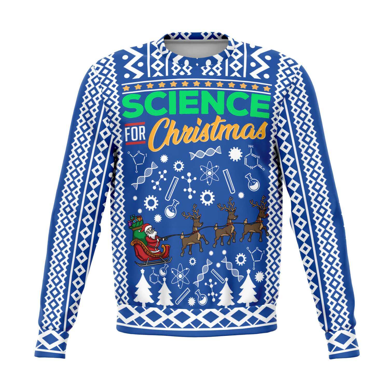 Science-for-Christmas-Athletic-Fashion-sweatshirt