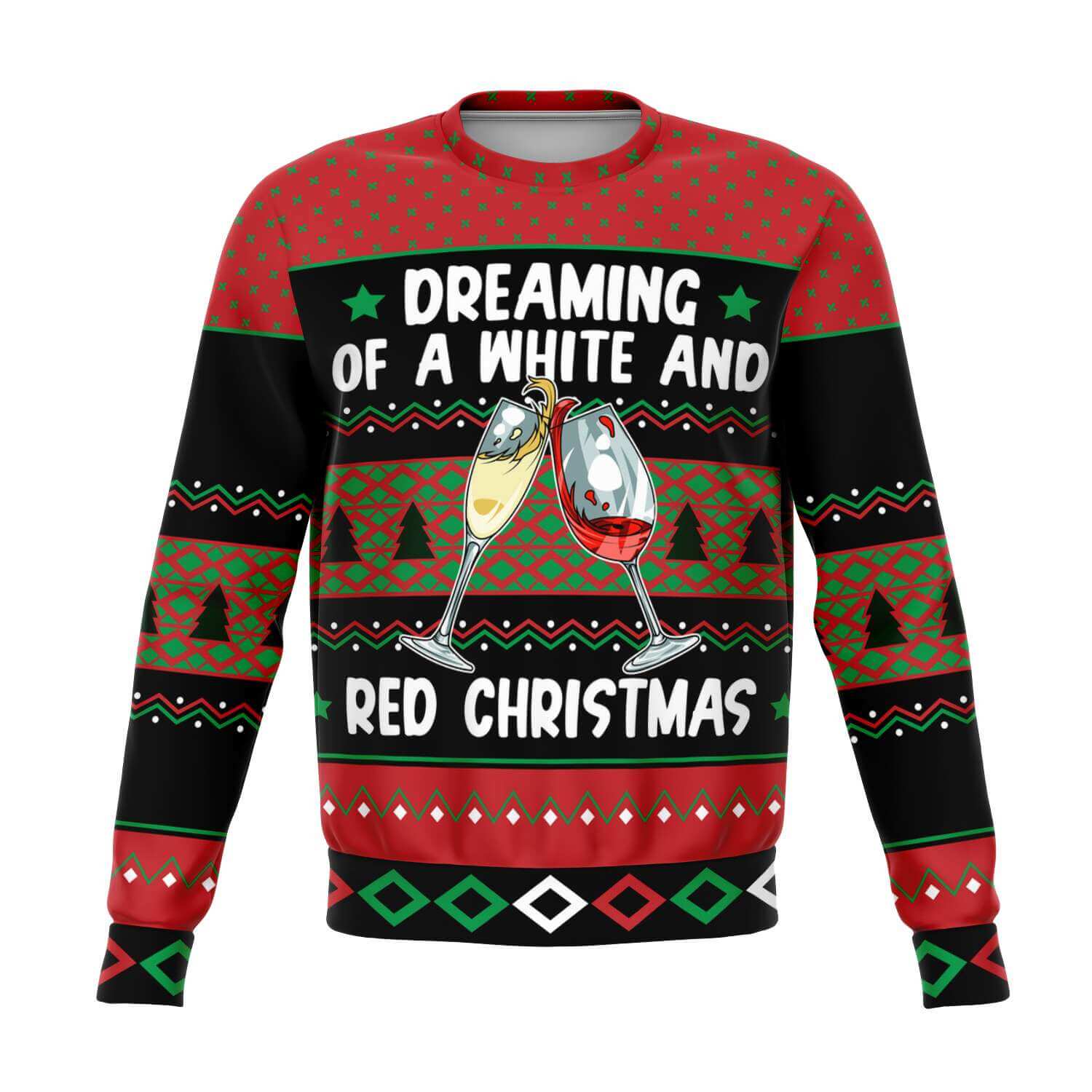 White-and-Red-Christmas-Athletic-Fashion-sweatshirt