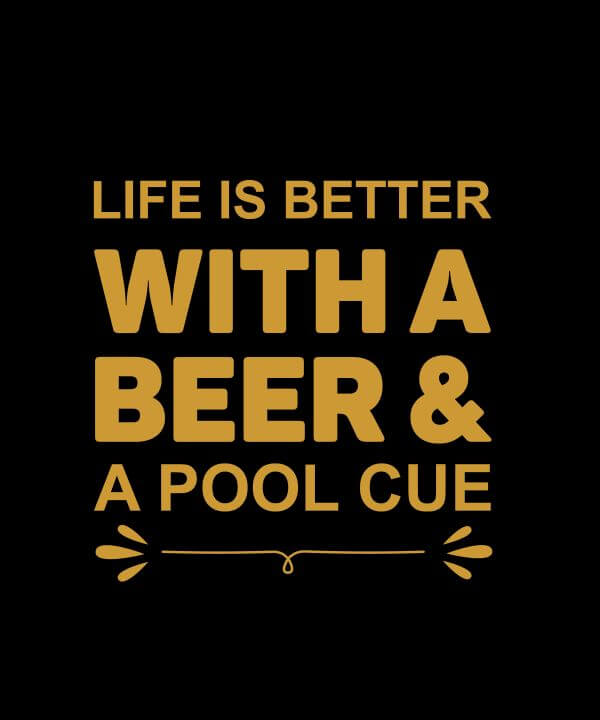 21-life-is-better-with-a-beer-and-a-pool-cue-yellow-gildan64000-unisex-t-shirt