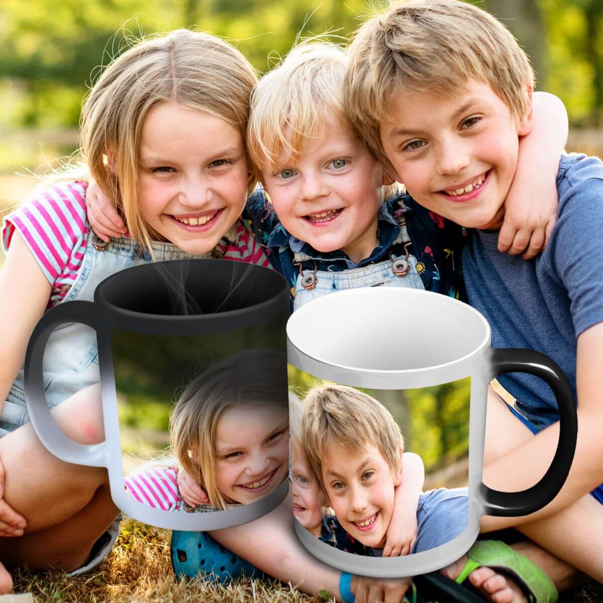 Colour-changing-ceramic-mug-personalised-3-kids-in-park-bgnd