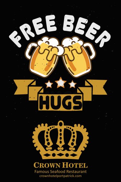 Free-Beer-Hugs-Crown-Hotel-Portpatrick