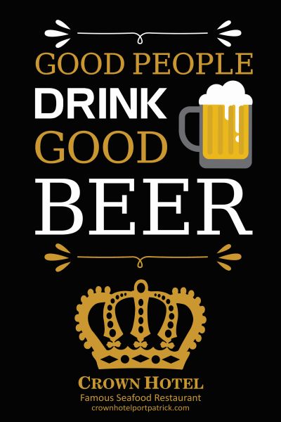 Good-People-Drink-Good-Beer-Crown-Hotel-Portpatrick