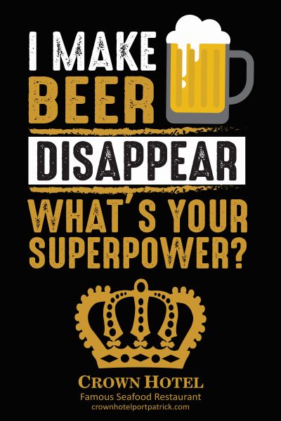 I-make-Beer-disappear-Crown-Hotel-Portpatrick