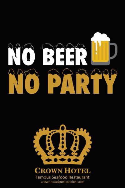 No-Beer-No-Party-Crown-Hotel-Portpatrick