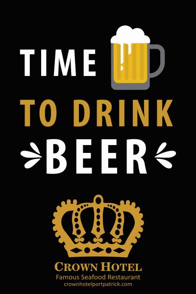 Time-to-drink-Beer-Crown-Hotel-Portpatrick