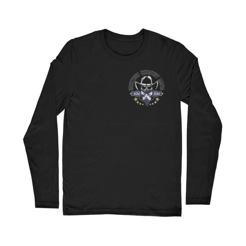 New-SCM-Logo-Classic-Long-Sleeve-T-Shirt-Front-Back-Design-Black