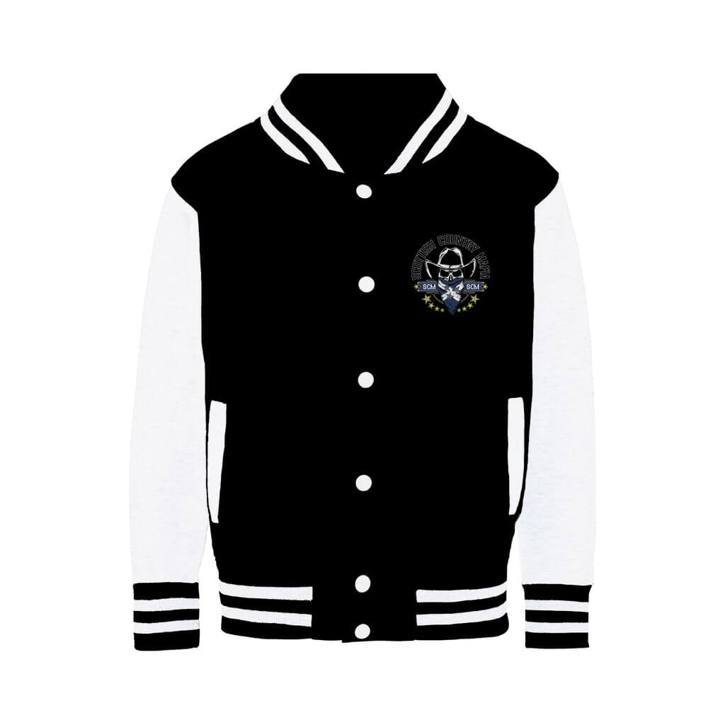 New-SCM-Logo-Classic-Varsity-Jacket-Front-Design-Black-White