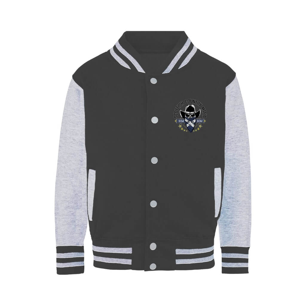 New-SCM-Logo-Classic-Varsity-Jacket-Front-Design-Charcoal-Heather-Grey
