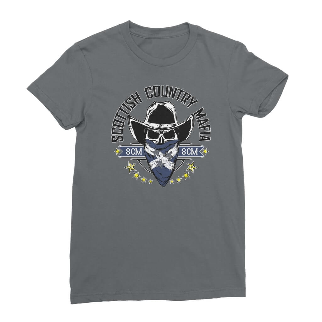 New-SCM-Logo-Classic-Womens-T-Shirt-Front-Design-Dark-Grey